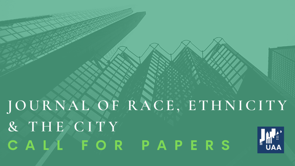 Journal of Race, Ethnicity & the City call for papers